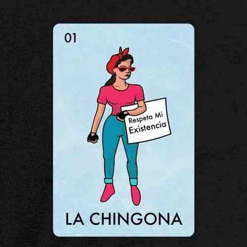 Miniatura 2 de La Chingona Parody Feminist Latina Canvas Tote Bag