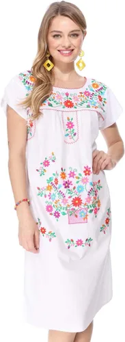 Miniatura 5 de Vestido mexicano tradicional bordado