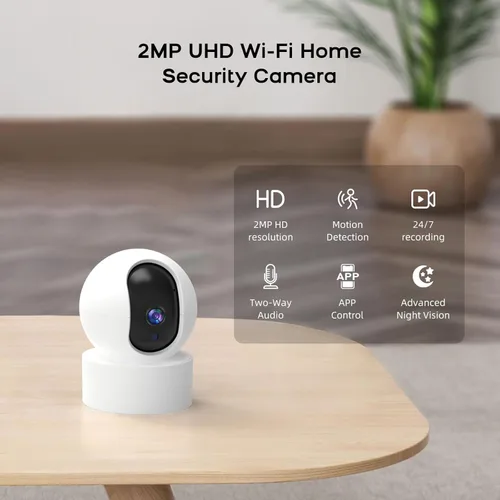 Miniatura 2 de LWOHSI Sistema de alarma inalámbrico para seguridad del hogar, sensores de movimiento y puerta de bricolaje, cámara de seguridad HD de 3 MP