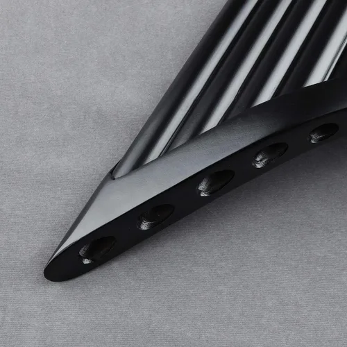 Miniatura 8 de 22 tubos G Key Profesional Black Pan Flauta China Tradicional Instrumento Musical Tubos Fácil de Aprender con Exquisitas Tubos de Pan Marrón Flauta