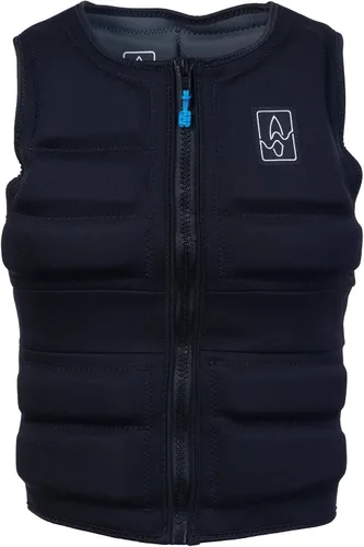 Miniatura 9 de Chaleco de neopreno Wakesurf Comp para hombre, diseñado exclusivamente para Wake Surf, pero ideal para todas las demás actividades de deportes Peltre