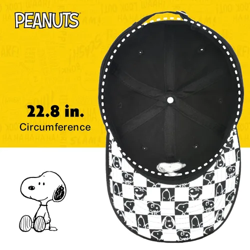 Miniatura 5 de Concept One Peanuts Snoopy Dad - Gorra de béisbol para adultos con ala curvada