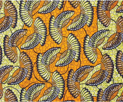Miniatura 2 de BintaRealWax Tela africana de 6 yardas de tela tribal con estampado de cera vintage Ankara para coser vestido de fiesta