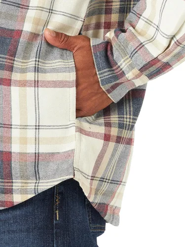Miniatura 4 de Wrangler Authentics Men's Long Sleeve Sherpa Lined Shirt Jacket