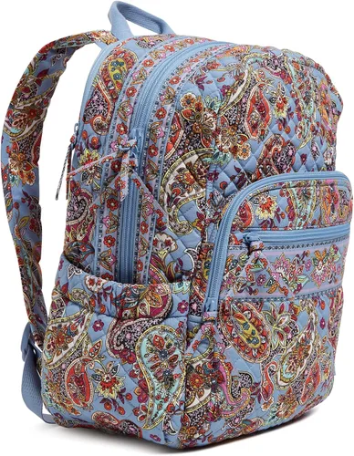 Miniatura 2 de Vera Bradley Mochila Campus de Algodón para Mujer, Provenza Paisley