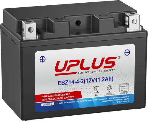 Miniatura 19 de Batería para ATV YTZ10S-BS, UPLUS EBZ10-4-2 para Scooter, Moto de Nieve, UTV, Motocicleta. Libre de mantenimiento – AGM sellada.