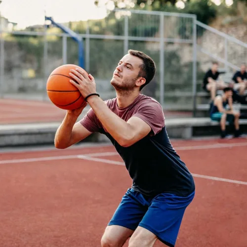 Miniatura 4 de Aoneky Baloncesto de goma para interiores y exteriores
