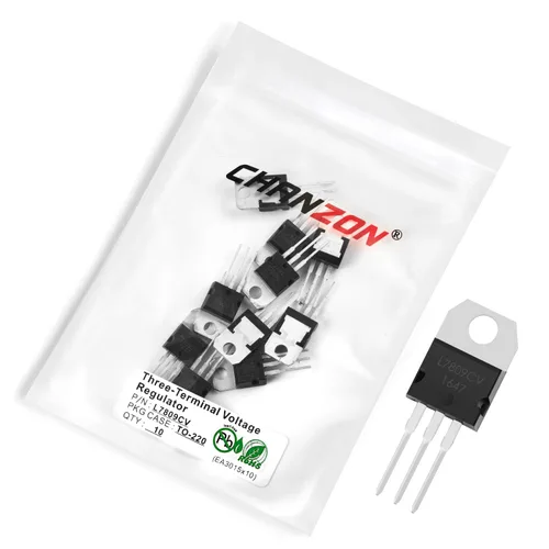 Miniatura 36 de Chanzon TL431 TO-92 Regulador de voltaje ajustable positivo IC, regulador positivo de tres terminales para administración de energía