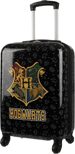 Miniatura 2 de Bioworld 20" Harry Potter ABS equipaje de mano con película de PC, cresta negra OSFA, Negro