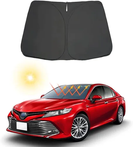 Miniatura 30 de Parasol plegable para parabrisas delantero de automóvil, ajuste personalizado para Toyota 4Runner 2010-2023 2024 2025, accesorios interiores