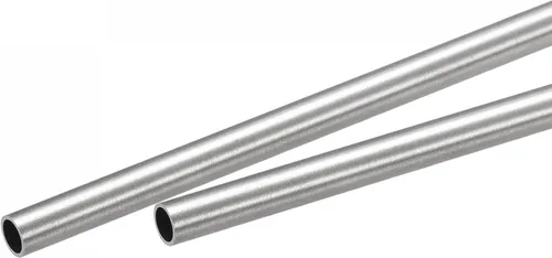 Miniatura 28 de uxcell Tubo de acero inoxidable 316, tubo de 0.039 in de diámetro exterior de 0.006 in de grosor de pared de 9.843 in de longitud, 2