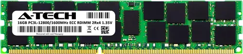 Miniatura 2 de A-Tech 16 GB de RAM para Supermicro Super H8DCT-IBQF, H8QGL-6F-O, H8QGL-iF+, X8DT6-F, X8DTH-6F, X8DTN+-F, X8DTN+-LR, X8DTU-F DDR3 1600MHz
