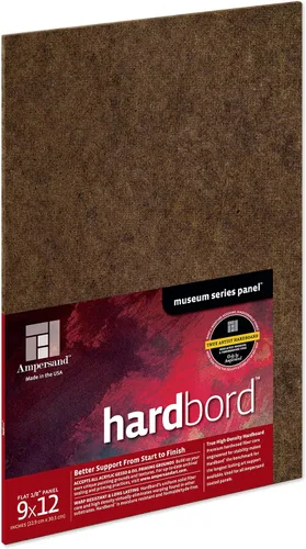Miniatura 17 de Ampersand Art Supply Panel de Pintura de Madera Dura: Serie Museum Hardbord, 11" x 14", Perfil Plano de 1/8 Pulgada Perfil plano de 1/8 pulgadas