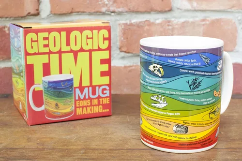 Miniatura 2 de The Unemployed Philosophers Guild Taza Geológica del Tiempo - Una Referencia Colorida de 26 Eones Geológicos, Épocas, Eras y Eventos Mayores - Viene