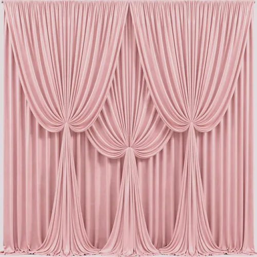 Miniatura 16 de Cortinas de fondo azul bebé de 8 x 10 pies para bodas, cortinas de fondo de poliéster sin arrugas, para baby shower, fiestas de cumpleaños