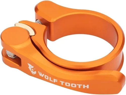 Miniatura 15 de Wolf Tooth Abrazadera de tija de sillín de liberación rápida QR - 1.126 in, verde
