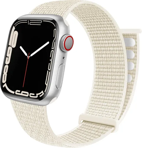 Miniatura 15 de Correa deportiva compatible con Apple Watch Band de 1.496 in, 1.575 in, 1.654 in, 1.732 in, iWatch Series 6 5 SE 4 3 2 1, correa de nailon con azul