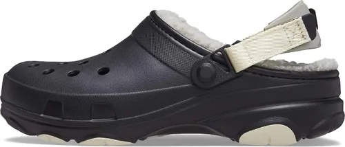 Miniatura 7 de Crocs - Zuecos unisex para adultos, todo terreno, con forro y correa de talón ajustable Negro
