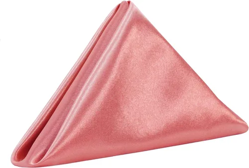 Miniatura 31 de YOUR CHAIR COVERS - Servilletas de tela de gran tamaño de satén dorado de 20 pulgadas con dobladillo – Servilletas elegantes y reutilizables