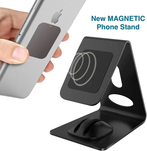 Miniatura 2 de WixGear Soporte magnético para teléfono celular, soporte de teléfono premium para iPhone, teléfonos inteligentes Android y mini tabletas, soporte