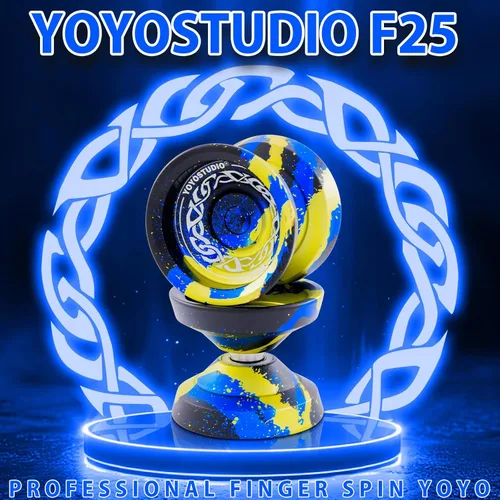 Miniatura 2 de YOYOSTUDIO F25 Finger Spin Yoyo Yoyo profesional sensible para niños de 8 a 12 años, yoyo profesional para adultos con kit de accesorios de yoyos