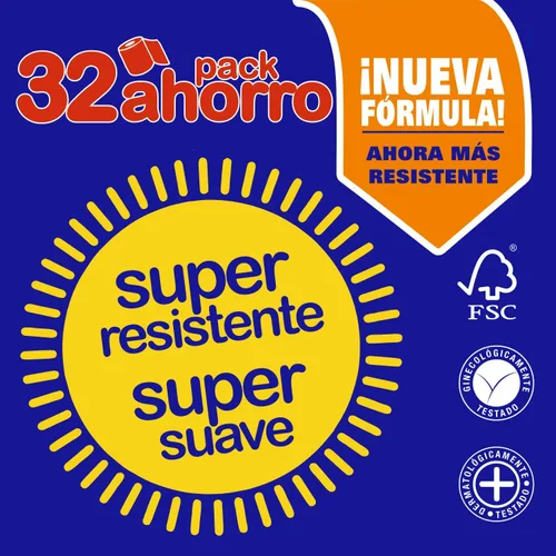 Miniatura 2 de Renova Papel higiénico Super White - 32 Rollos