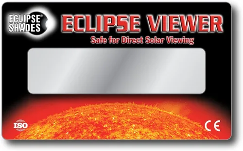 Miniatura 4 de Arco Iris Symphony Eclipse Solar Visor para visión directa solar, Paquete de 10 Naranja