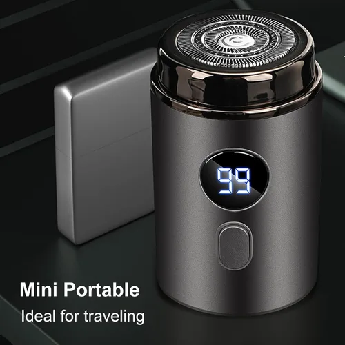 Miniatura 6 de Mini maquinilla de afeitar eléctrica recargable de cuerpo completo lavado de viaje de coche portátil maquinilla de afeitar