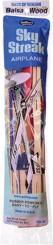 Miniatura 4 de Guillows Balsa Wood Gliders Jetfire Twin Pack y Sky Streak Paquete de regalo - (4 aviones en total) por Guillow