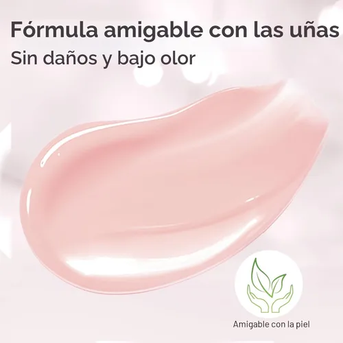 Miniatura 9 de BORN PRETTY Gel constructor para uñas, gel fortalecedor de gel de extensión 8 en 1, gel de construcción dura, gel base de gel rosa, gel constructor