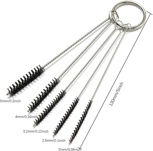 Miniatura 3 de Kit de limpieza de pistola pulverizadora, juego de cepillos de limpieza de pistola de pulverización, kit de limpieza de aerógrafo para limpiar