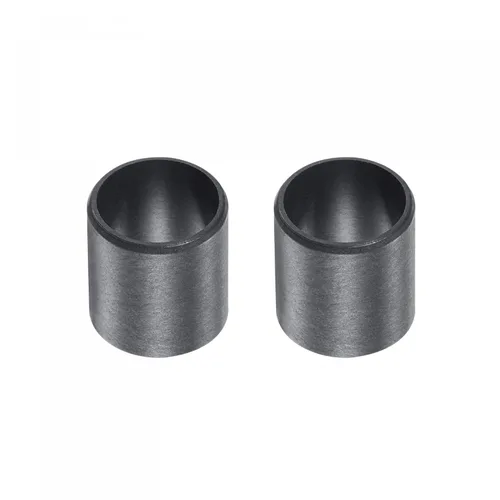Miniatura 18 de uxcell Rodamientos de manga 0.197 in Diámetro 0.276 in OD 0.315 in Longitud POM Envueltos Bujes sin aceite Negro 2pcs