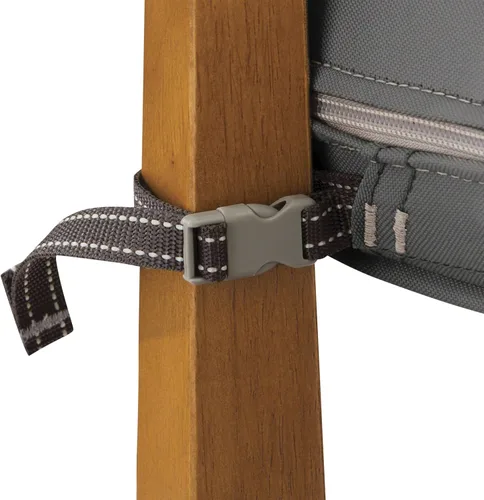 Miniatura 6 de Classic Accessories Montlake - Cojín cuadrado resistente al agua de 19 x 19 x 3 pulgadas, para asiento de exterior, cojín para silla de muebles