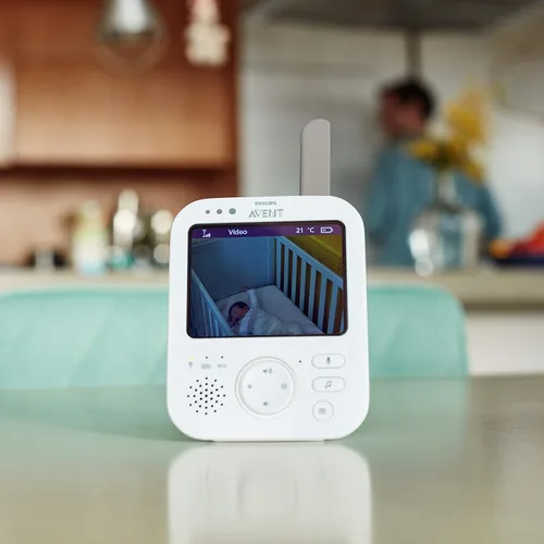 Miniatura 5 de PHILIPS Avent - Monitor digital para bebé con cámara y audio, pantalla de 3.5 pulgadas, monitor de cámara para bebé con conversación de 2 vías