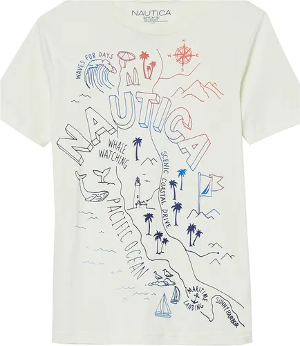 Miniatura 3 de Nautica Boys' Short Sleeve Legacy Graphic Crew Neck T-Shirt
