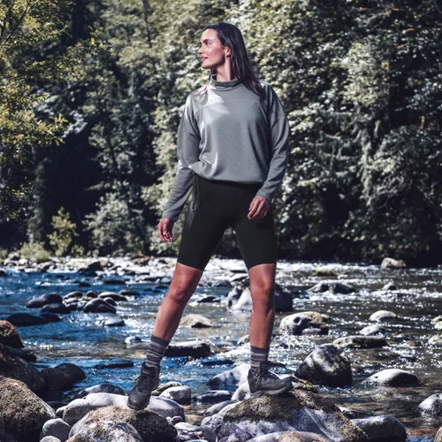 Miniatura 2 de HI-TEC Altitude VI I WP - Botas de senderismo impermeables de cuero para mujer, zapatos de sendero y mochilero