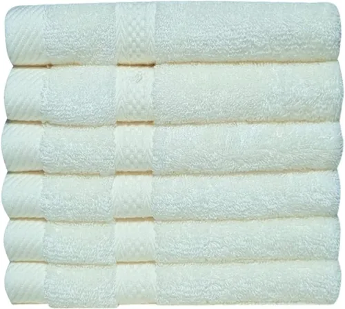 Miniatura 12 de Mother-Earth Paquete de 6 paños de baño de 12 x 12 pulgadas, toallas faciales suaves y absorbentes, paños de lavado de secado rápido para pieles