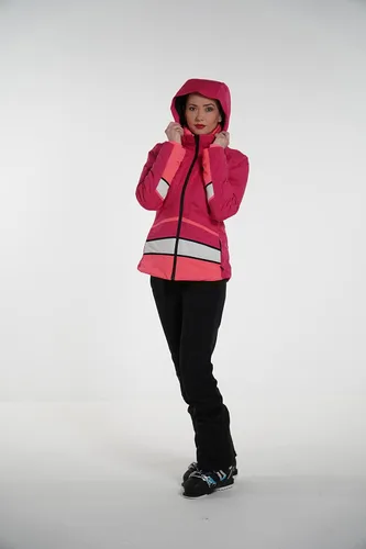 Miniatura 7 de DIEL SPORT SIMONA - Chaqueta de esquí cálida para mujer abrigo de nieve con capucha impermeable resistente al viento aislante transpirable