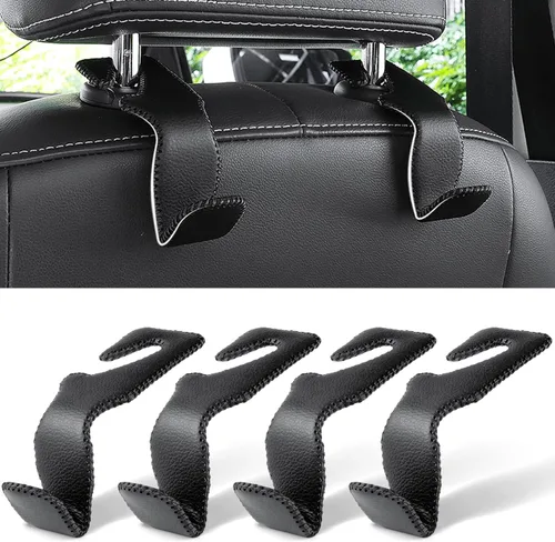Miniatura 19 de LivTee - Gancho para reposacabezas de asiento de coche, ganchos para asientos de auto, organizador de almacenamiento interior, accesorios para Bling