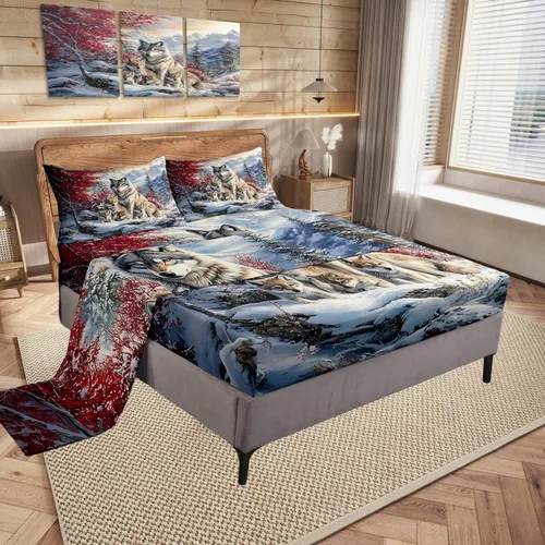Miniatura 15 de Castle Fairy Juego de sábanas de motocross tamaño twin, juego de ropa de cama verde con diseño de panal ombré, decoración de habitación de niños