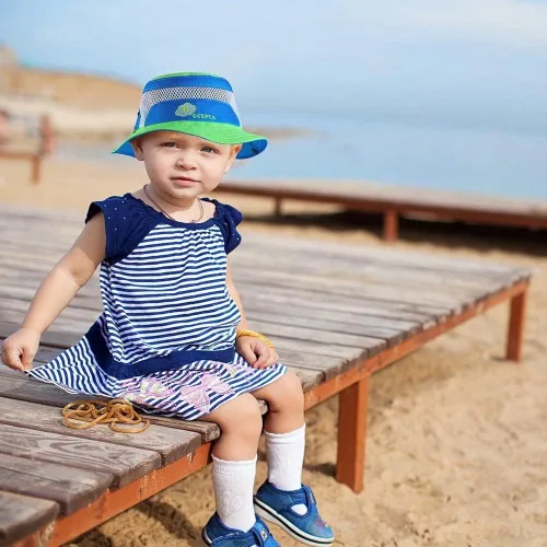 Miniatura 6 de Gcepls Sombrero plegable transpirable con protección solar para niños y niñas gorra de verano para la playa al aire libre
