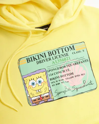 Miniatura 3 de Nickelodeon Mens SpongeBob and Patrick Fleece Sweatshirt Men and Womens Unisex Pullover Hoodie (Size S-XL)