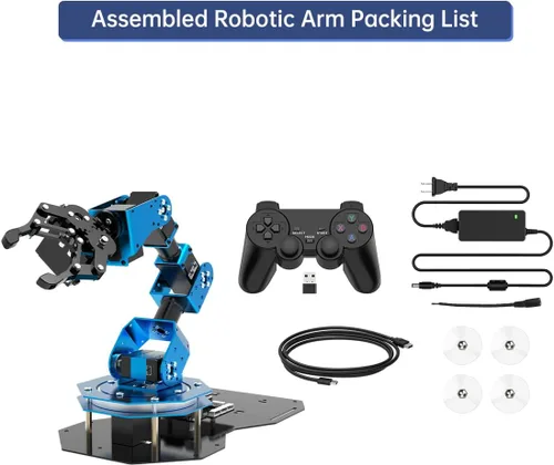 Miniatura 6 de Hiwonder xArm ESP32 - Robot robótico de código abierto compatible con programación MicroPython con sensores para kit de desarrollo secundario