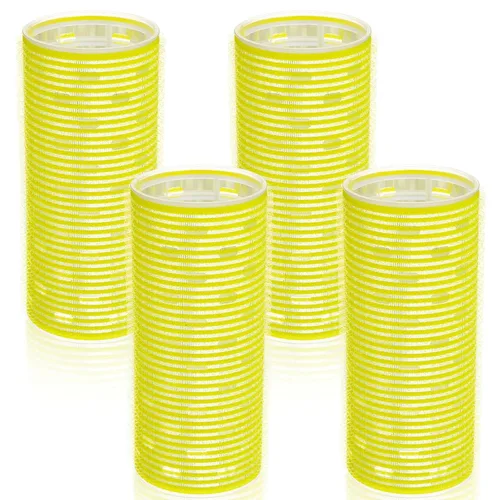 Miniatura 11 de WILLBOND 4 Piezas Rodillos para Cabello Largo para Flequillo Rizadores de Núcleo de Aluminio Rodillo Térmico de Autoagarre para Cabello Largo