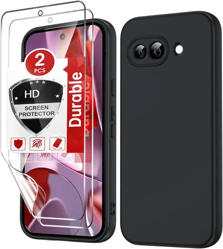 Miniatura 12 de LeYi Funda para Google Pixel 6A, Funda para Google Pixel 6A [6.1"] con Paquete de 2 Protectores de Pantalla de Vidrio Templado, Funda de Silicona
