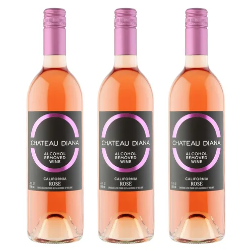 Miniatura 3 de Chateau Diana Zero - Alcohol Removed California Rose Wine (1x 750 ml.)