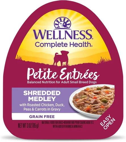 Miniatura 17 de Wellness Petite Entrées - Mezcla triturada con cordero estofado, venado, batatas blancas y zanahorias, taza de 3 onzas (paquete de 12)