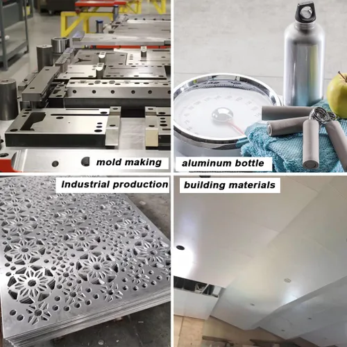 Miniatura 5 de 1 pieza de chapa de aluminio 6061 T651 de 6 x 12 x 1/8 pulgadas (0.12 pulgadas), placa de aluminio delgada plana cubierta con película protectora