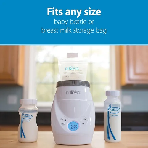 Miniatura 7 de Dr. Brown's Natural Flow MilkSPA - Calentador de leche materna y biberones con almacenamiento y recolección de leche materna, 4 onzas (paquete de 4)