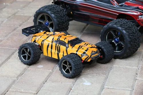 Miniatura 4 de SummitLink Reemplazo de estilo tigre de cuerpo personalizado compatible para automóvil o camión RC escala 1/16 (camión no incluido) ERMN-T-03